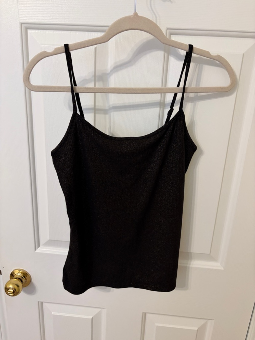 LOFT NWT Women's Black Sparkle Cami